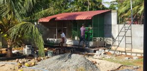 வாழ்விட குறைநிலை  கட்டுமாணத்தை நிறைவு செய்தல்