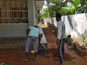 வாழ்விட குறைநிலை  கட்டுமாணத்தை நிறைவு செய்தல்