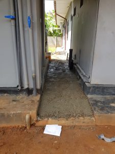 வாழ்விட குறைநிலை  கட்டுமாணத்தை நிறைவு செய்தல்