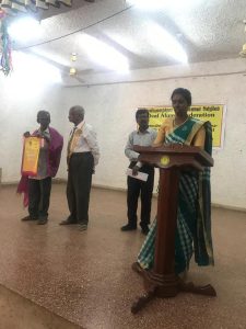 மாற்றுத் திறனாளிகளுக்கான மதிய உணவிற்கு நிதி வழங்கல்