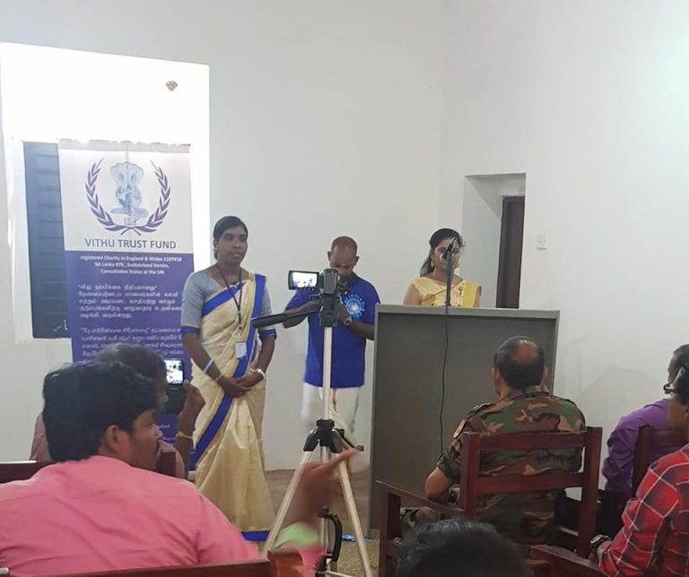 தமிழ் சைகைமொழி சான்றிதழ் வழங்கும் அங்குரார்பண நிகழ்வு