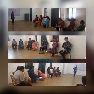 சான்றிதழ் வழங்கும்  தமிழ் சைகைமெிழியின் பரீட்சை