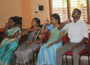 மன்னார் மாவட்ட அரச உத்தியோகத்தர்களிற்கான தமிழ் சைகைமொழி பயிற்சி