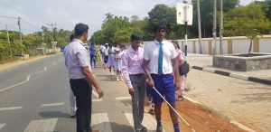 வலிகாம கல்வி வலயத்திற்குட்ட மாணவர்களிற்கான வெள்ளை பிரம்பு பற்றிய பயிற்சி