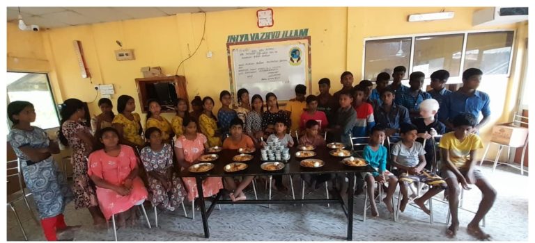 மதிய போசனம் வழங்கல்