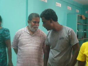விழிப்புலனற்றோருடன் மதிய உணவு
