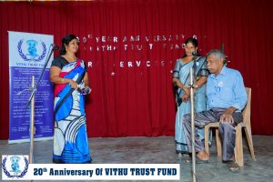 விது நம்பிக்கை நிதியத்தின் ( VTF ) 20ம் ஆண்டின் நிறைவு விழா