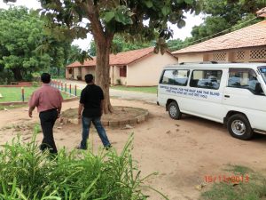 Deaf and Blind Nuffield School visited by VTF 2013