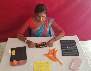Teaching in Braille