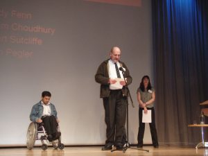 The Scarman Trust, Vithu was invited to help to raise fund