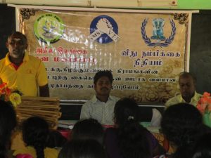 Vithu Trust Fund helps Dharanikulam students